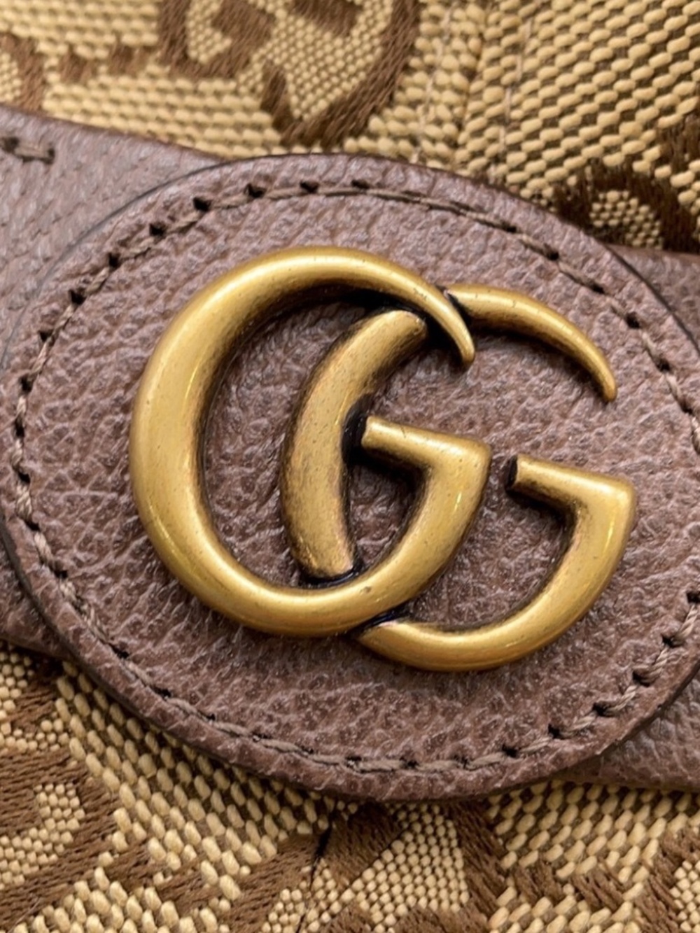 GUCCI GG Canvas Fedora Hat Size M - Picture 5 of 8